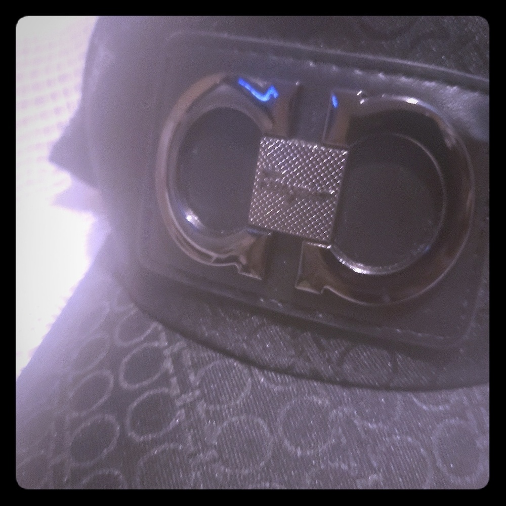 Black Ferragamo *GENUINE *